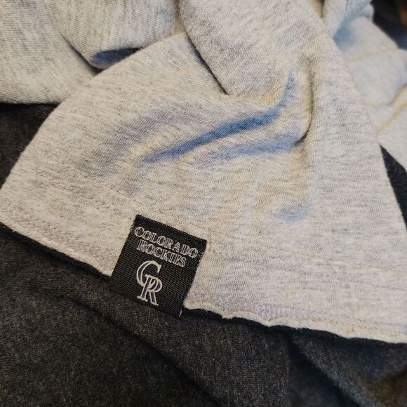 Nike Dri-Fit Men's 3/4 Sleeve Dark/Light Gray 3/4 Button Down Shirt Large - Picture 5 of 6